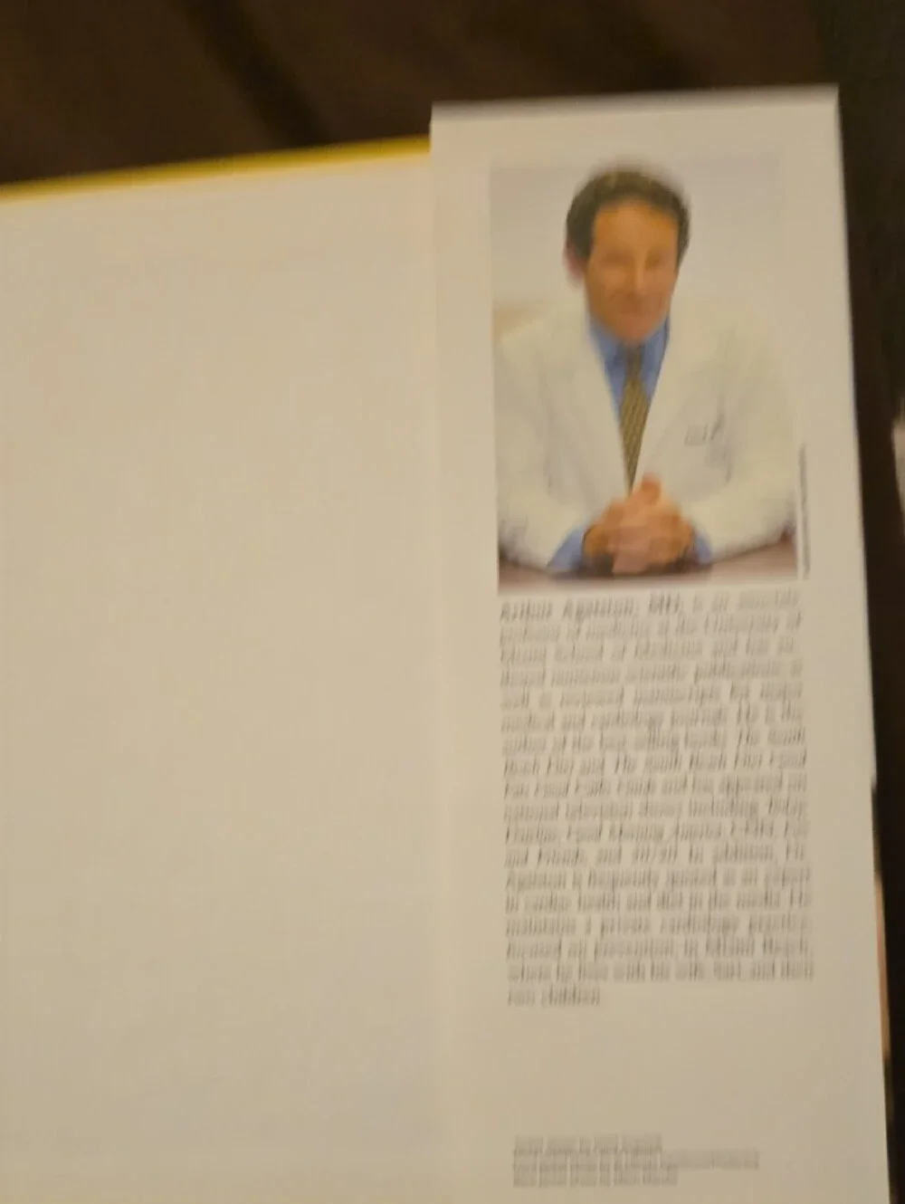 The South Beach Diet Quick & Easy Cookbook by Arthur Agatston, MD - Yellow Cover